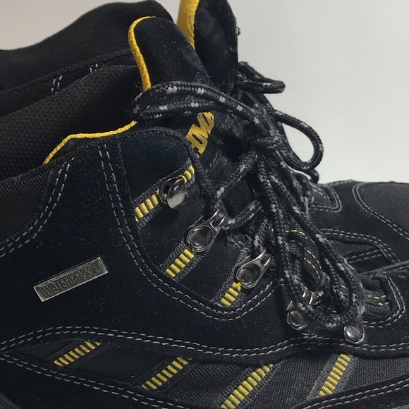 Brahma Kane Black Leather Work Safety Steel Toe Boots - Picture 7 of 12